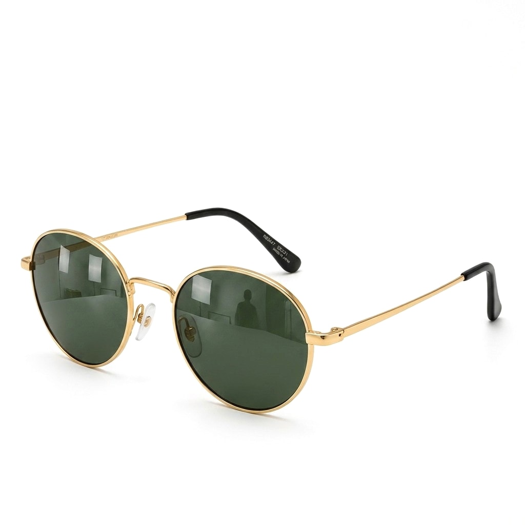 ORLA — gold round metal frame
